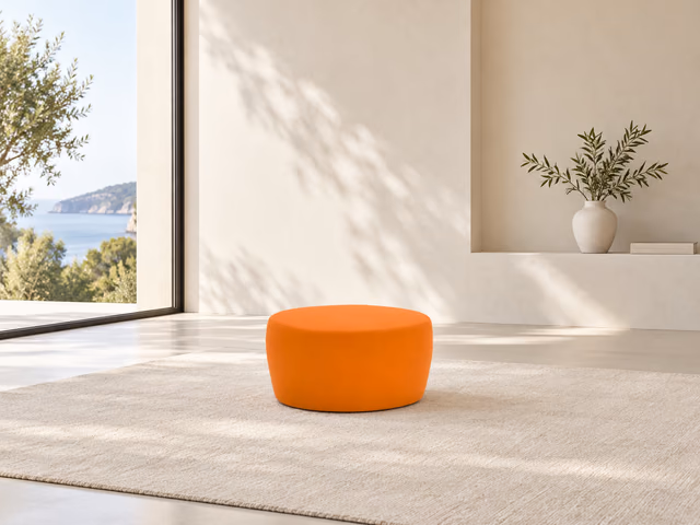 Saruyama Island Ottoman by Moroso