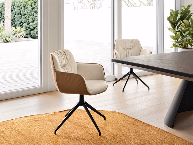 Cocoon Chair with Arms CS2085-MTO-180 by Calligaris