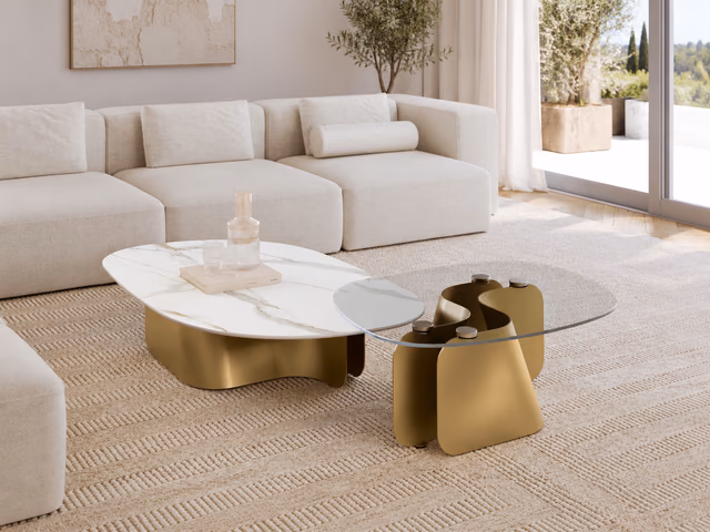 Flow Coffee Tables by Bontempi