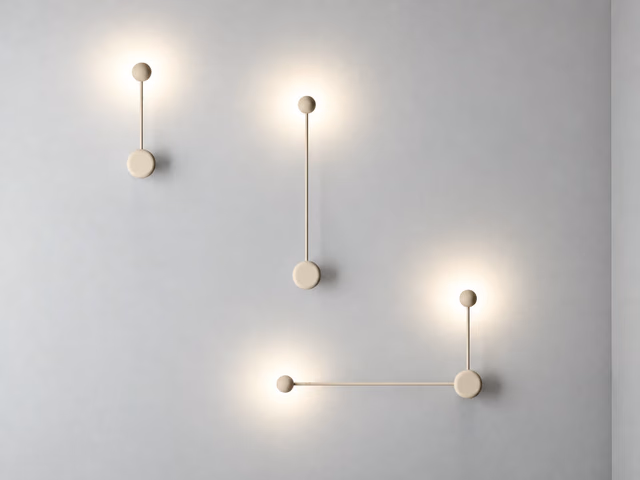 Pin Wall Lamp by Vibia