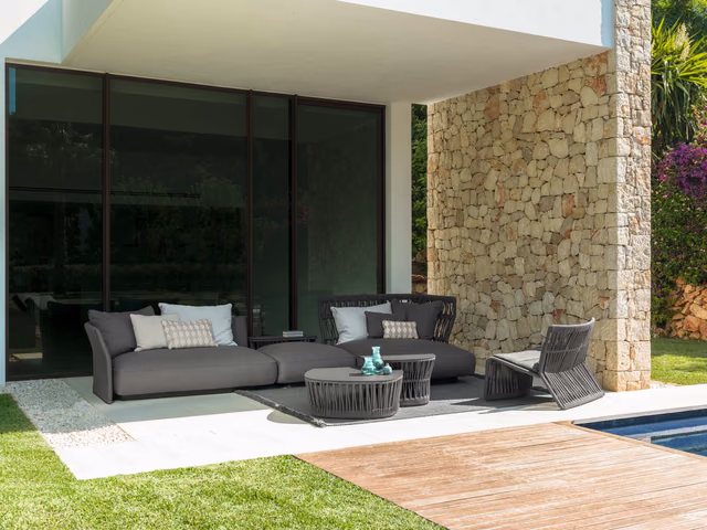 Cliff Living Armchair by Talenti