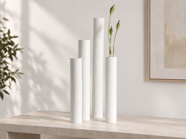 Stelo Texture Vase by Kose