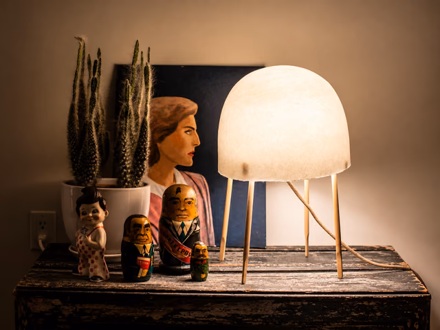Kurage Table Lamp by Foscarini