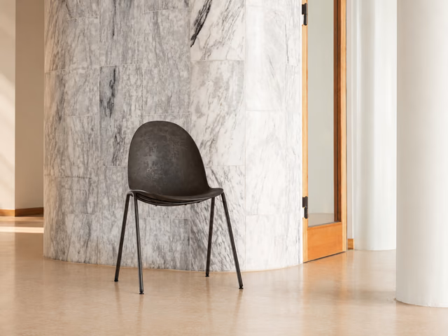 Eternity Side Chair — Coffee Waste Black by Mater
