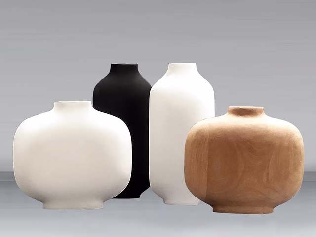 Palma Decorative Vessel by Kose