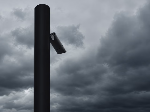 Spine T Absolute Pole-Top Light by Flos
