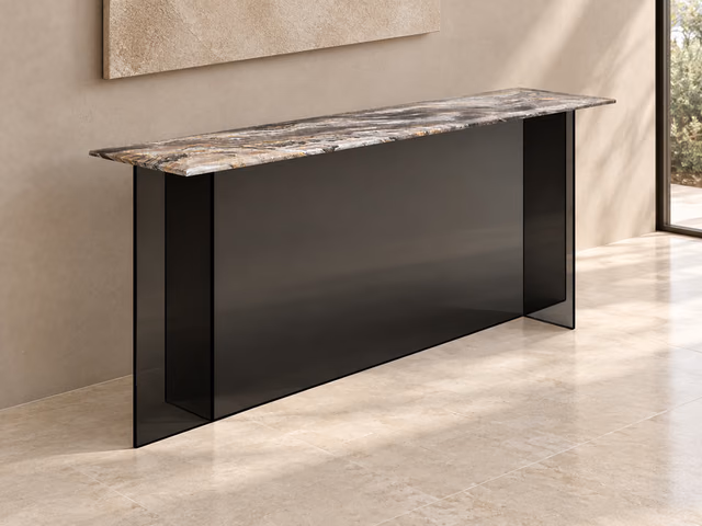 Sestante Stone Console Table by Tonelli