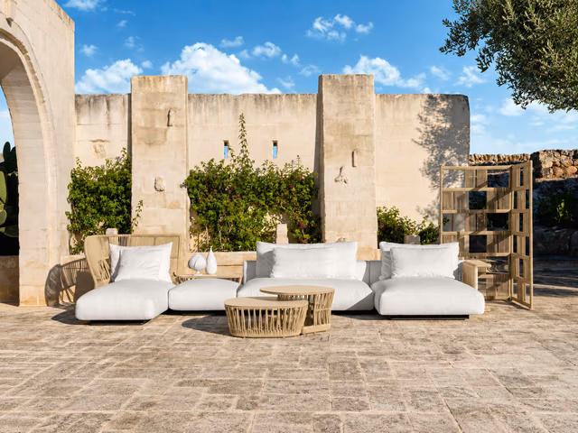 Cliff Dèco Fabric Sofa by Talenti