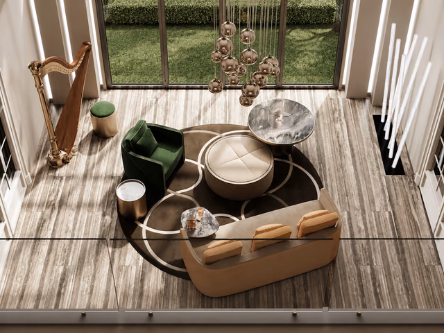 Aura Ottoman by Reflex