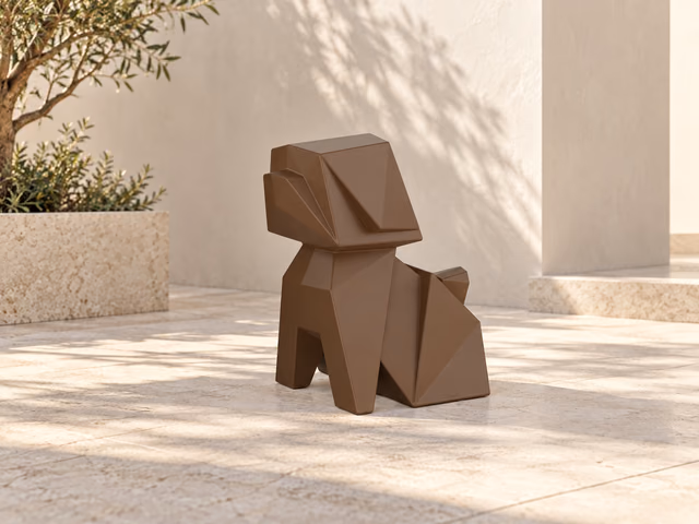 Inu Dog Sculpture by Vondom