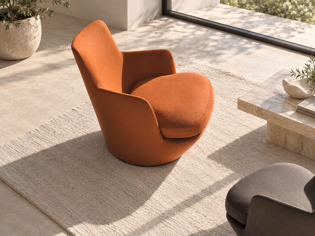 Lo Turn Lounge Chair by Bensen