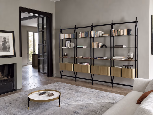 Charlotte Bookcase by Bontempi
