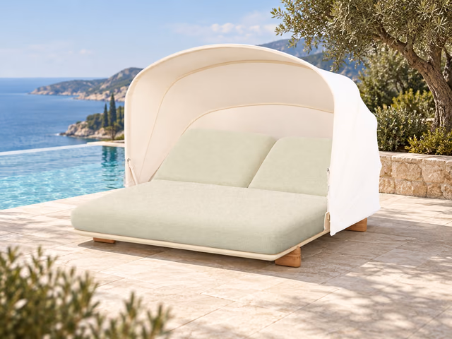 Milos Daybed With Sunroof by Vondom