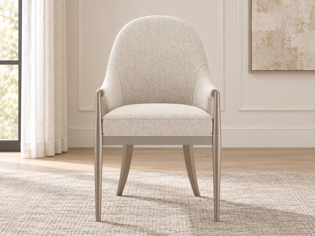 Natural Choice Arm Dining Chair by Caracole