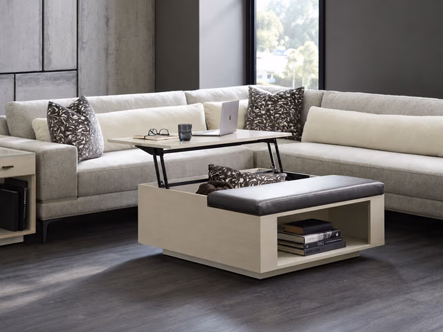 Repetition Bunching Cocktail Table by Caracole