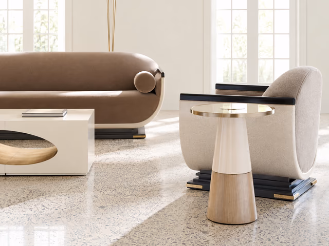 Aperture End Table by Caracole
