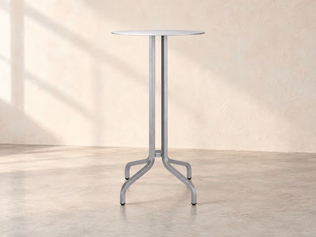 1 Inch Bar Table, Round by Emeco