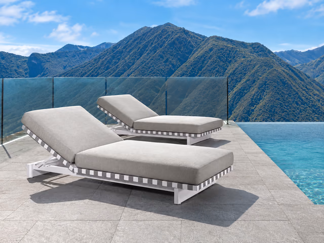 Argo//Alu Sunbed by Talenti