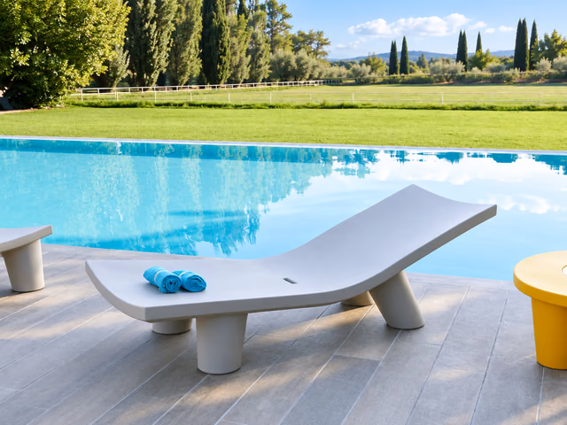 Low Lita Chaise Lounge by Slide