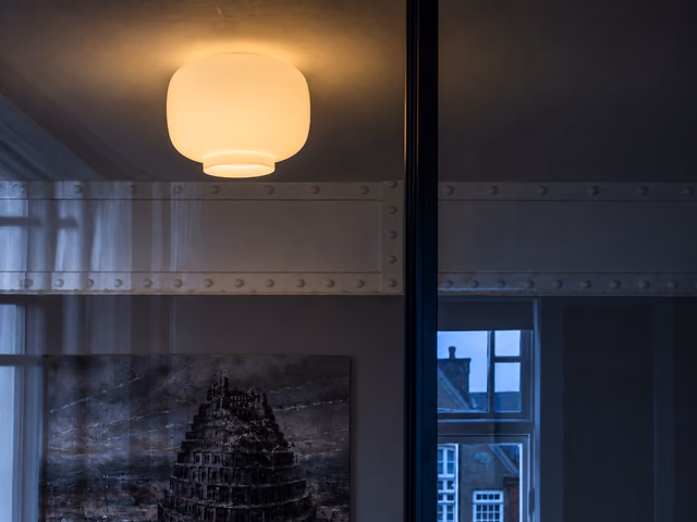 Chouchin 3 Bianco Ceiling Lamp by Foscarini