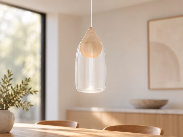Liuku Pendant Drop — Transparent by Mater