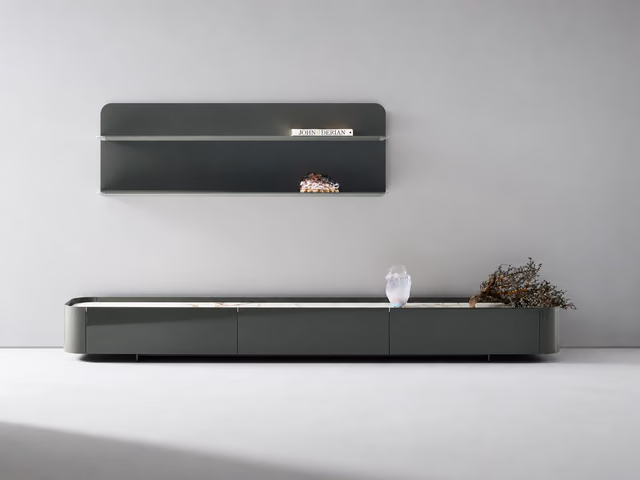 Arragan TV Stand & Shelf by Bonaldo