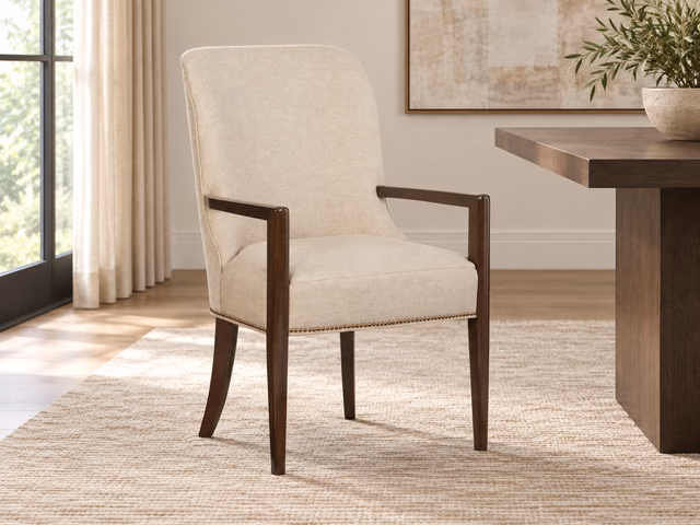 Streamline Arm Chair by Caracole