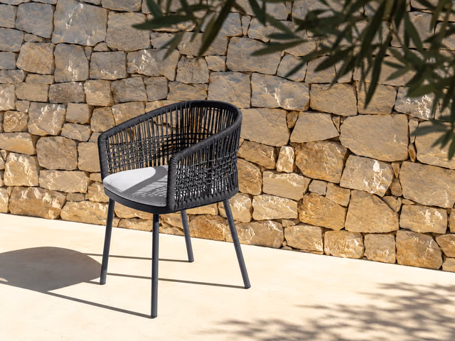 Slam//Rope Dining Chair by Talenti