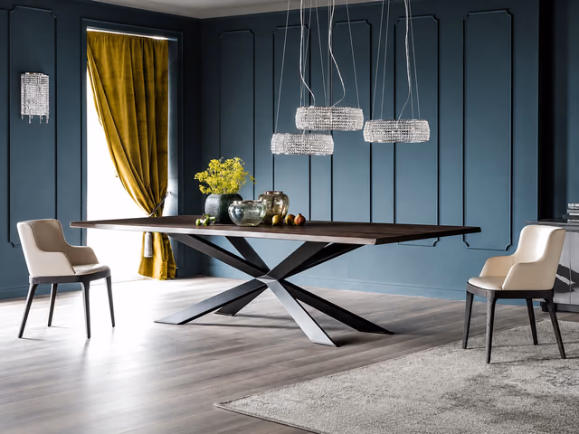 Spyder Wood Dining Table by Cattelan Italia