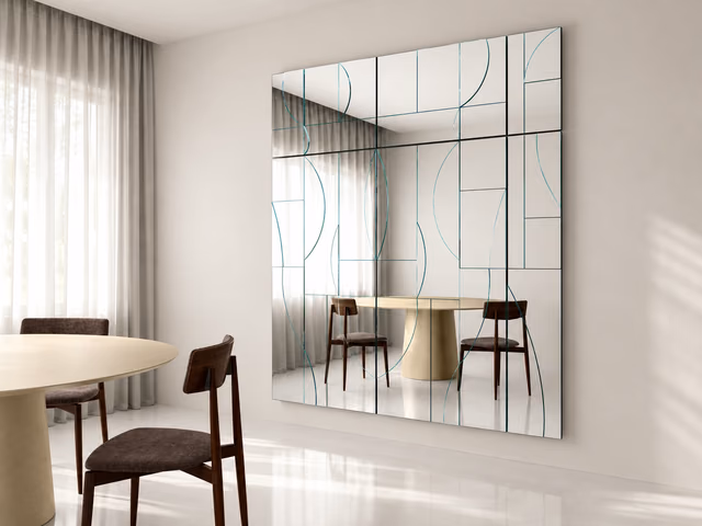 Maybe Wall Mirror by Tonelli