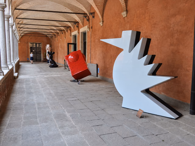 Here Sculpture by Slide