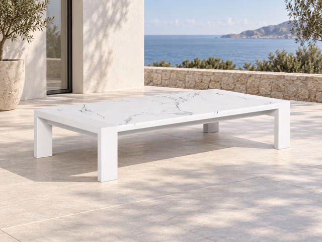 Argo//Alu 157 × 80 Coffee Table by Talenti