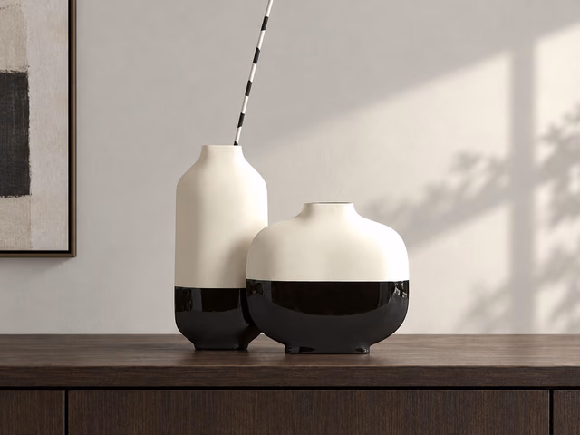 Palma Alta Bicolor Vase by Kose