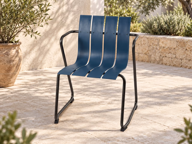 Ocean Chair — Dusty Blue by Mater