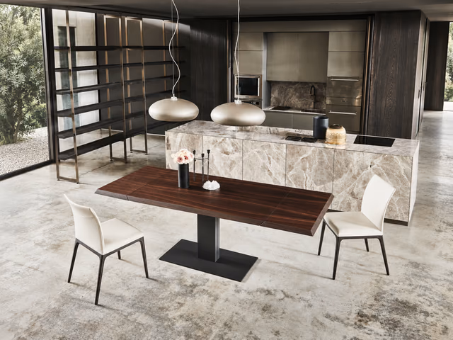 Elvis Wood Drive Extendable Dining Table by Cattelan Italia