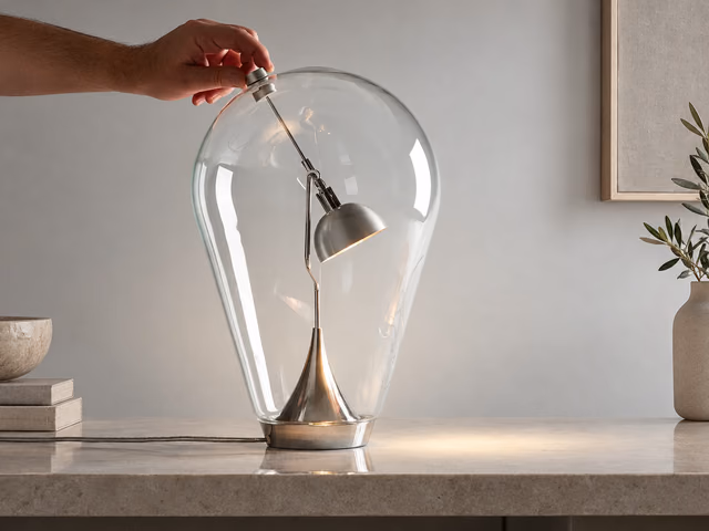 Blow Table Lamp by Lodes