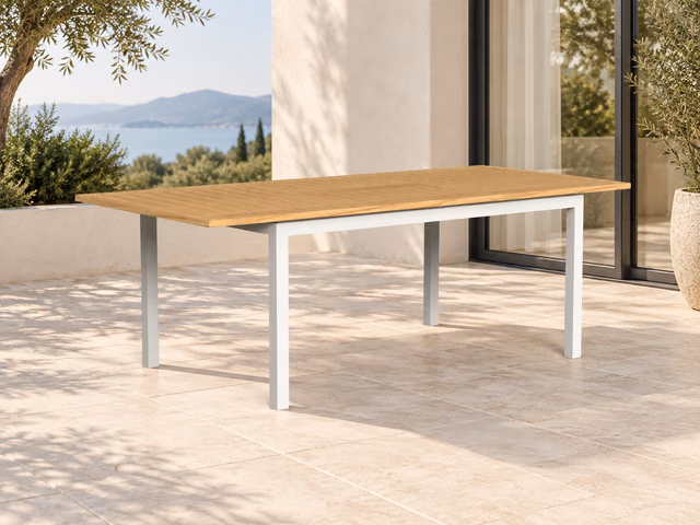 Timber 156/214 Extendible Dining Table by Talenti
