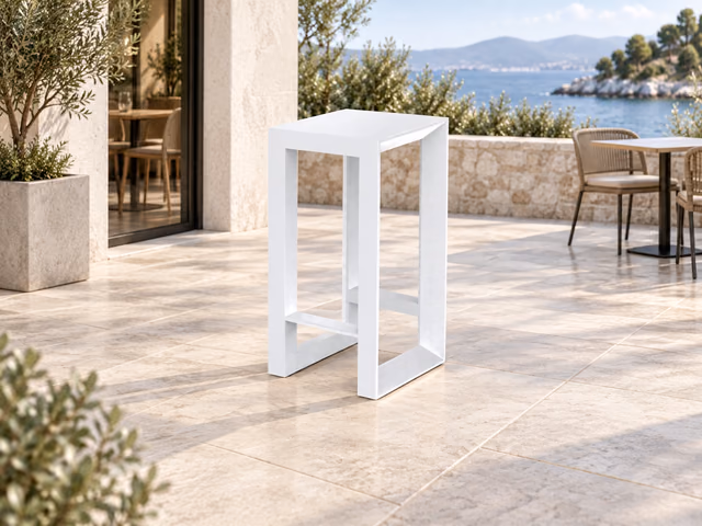 Frame Bar Table 50 × 50 × 100 by Vondom