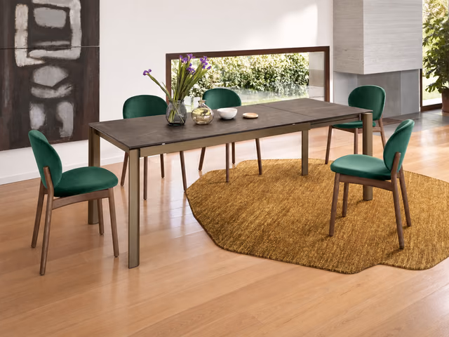 Stream Extendable Dining Table by Calligaris