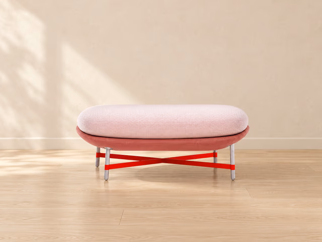 Ottoman Footstool by Moroso