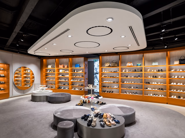 Circle of Light Ceiling Structure by Flos