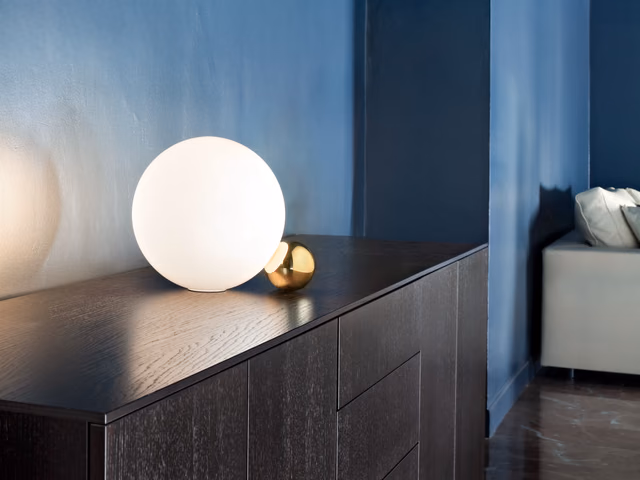 Copycat Table Lamp, 24K Gold by Flos