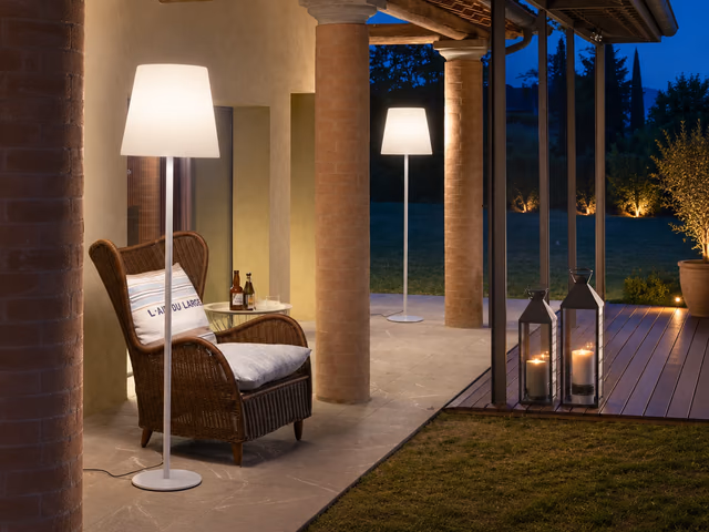 Ali Baba Steel Floor Lamp by Slide