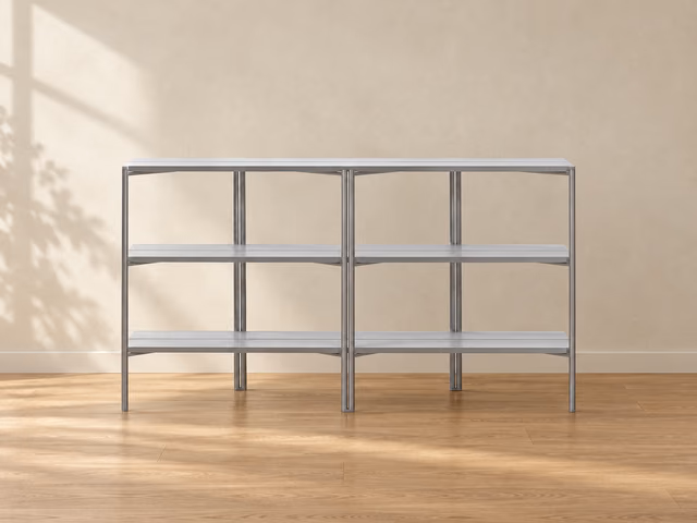 Run Shelf, Aluminum by Emeco