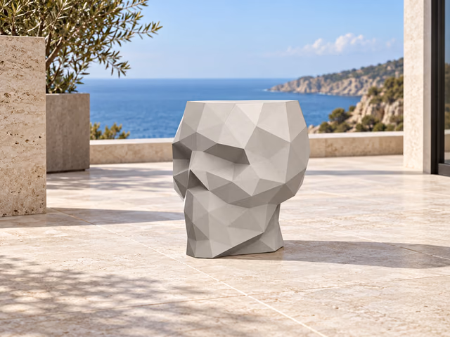 Skull Stool by Vondom
