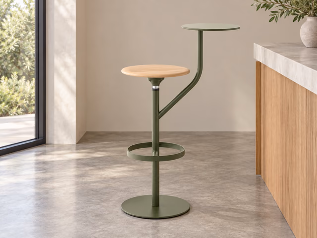 Aaron S444 Stool by LaPalma