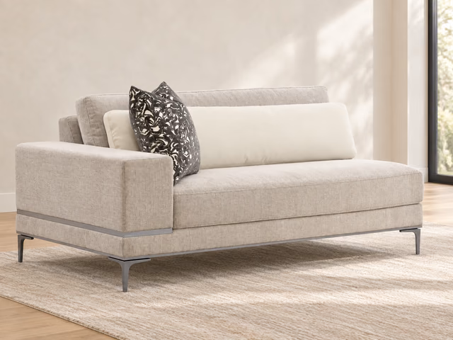 Repetition Left-Facing Loveseat by Caracole