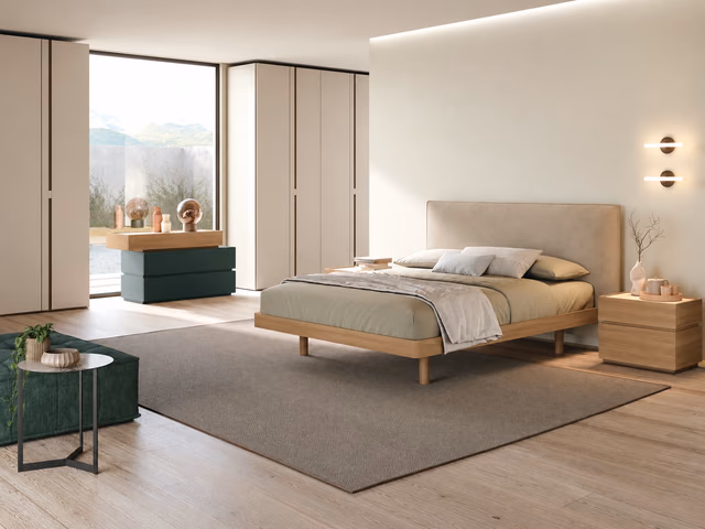 Corinto Upholstered Bed by Tomasella