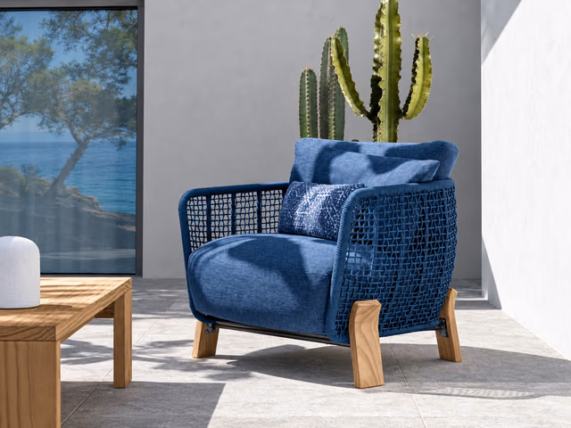 Argo//Wood Living Armchair by Talenti