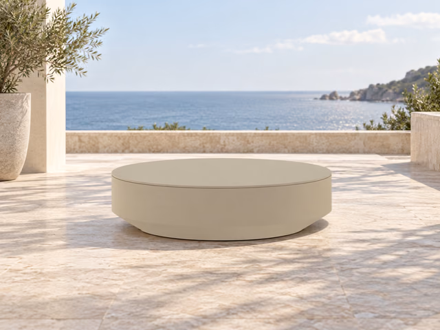 Vela Round Coffee Table by Vondom